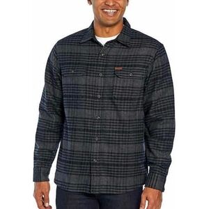 Orvis Big Bear Double Brushed Flannel Shirt Jacket, Sz XL